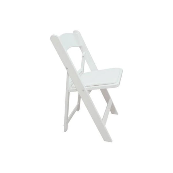 Pre Sales WHT Resin Fold Chair 2302 - main